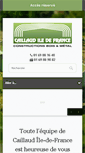 Mobile Screenshot of caillaudiledefrance.com